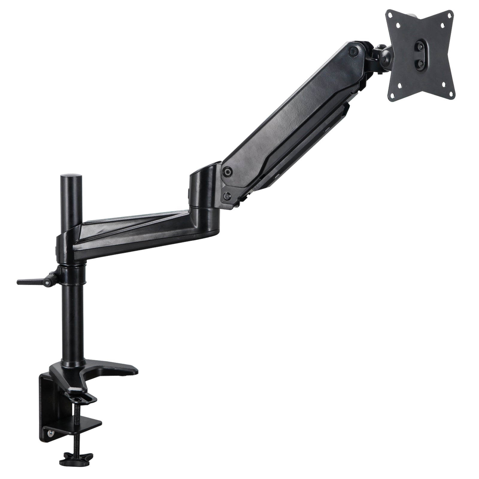 ZENY Single Arm LCD Monitor Table Mount TV Bracket monitor desk bracket fits up to 32 screen
