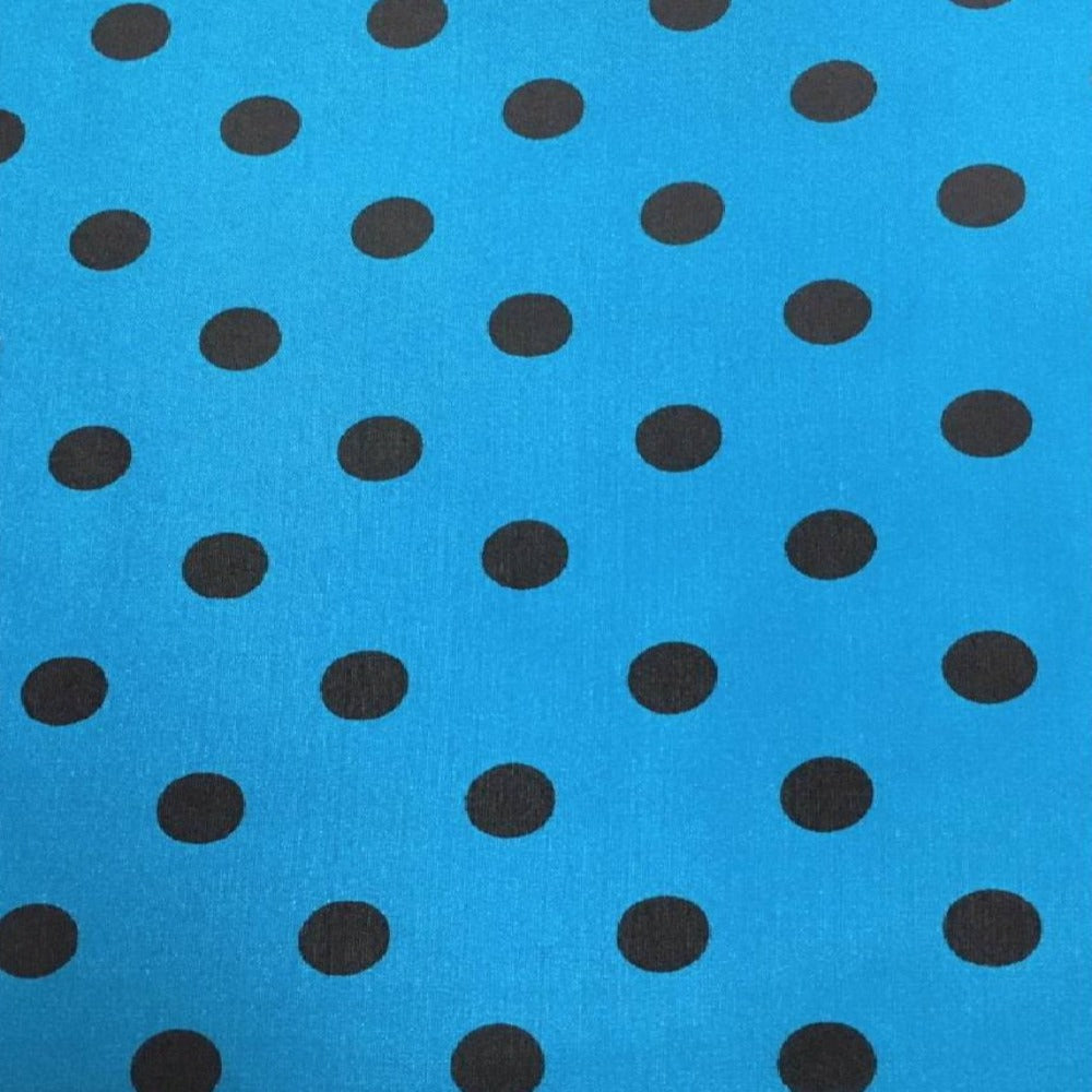 Cowboy Polka Dot Wild Rag - Aqua