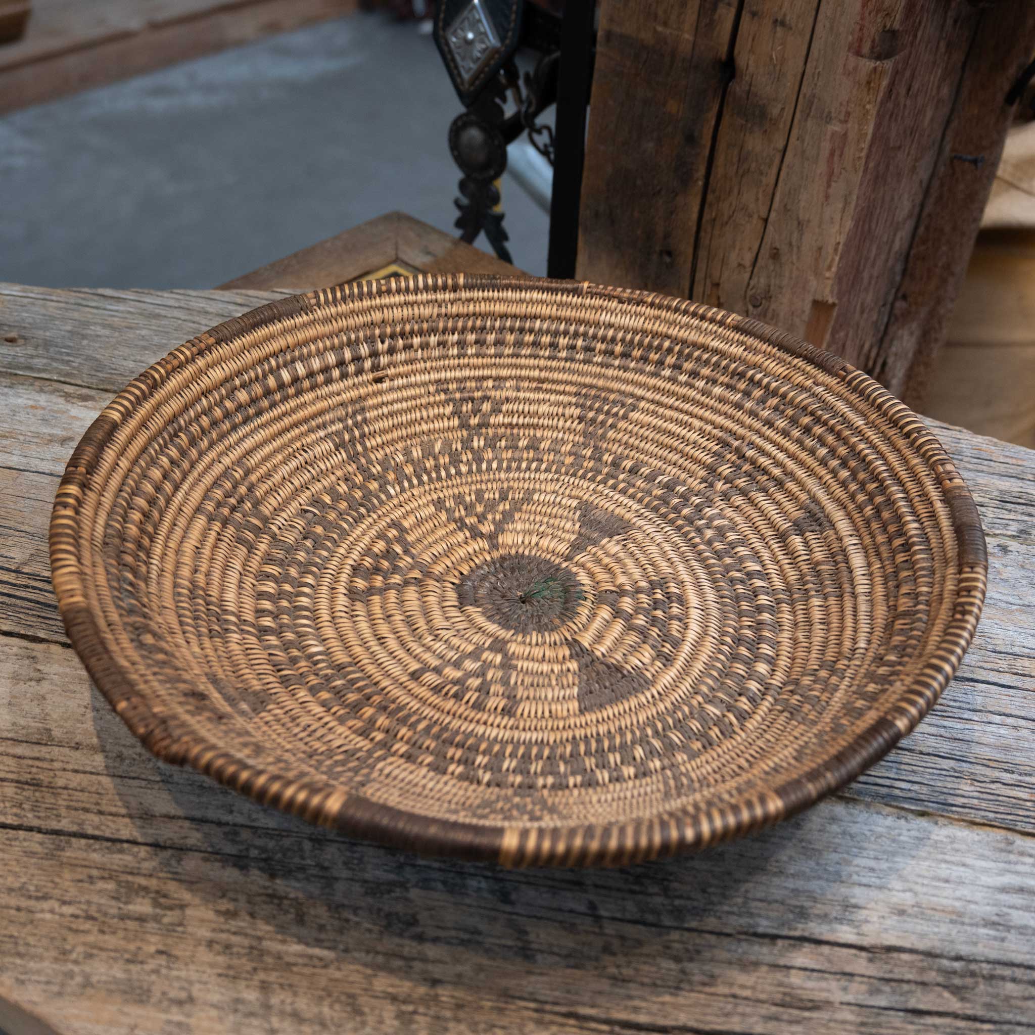 Apache Handwoven Basket
