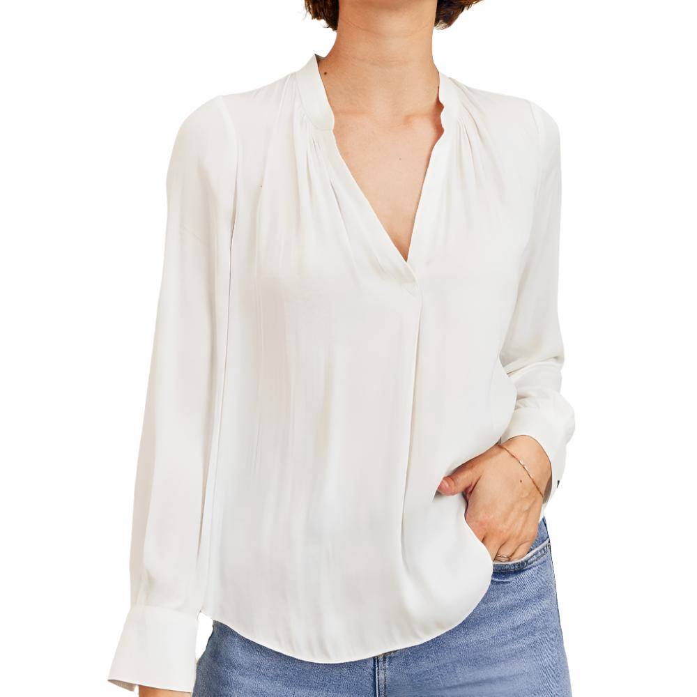 Reset Lindsey Silky Top - White