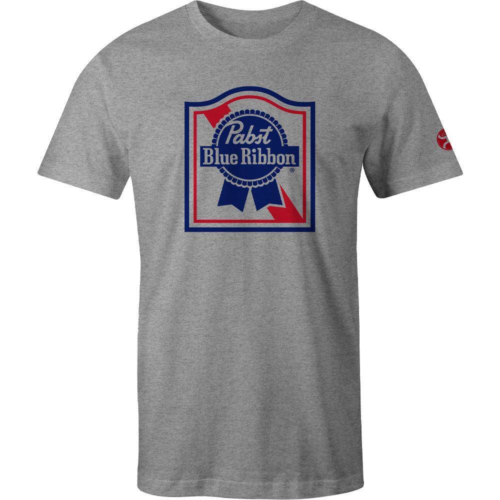 Hooey Men's Pabst Blue Ribbon Logo Tee