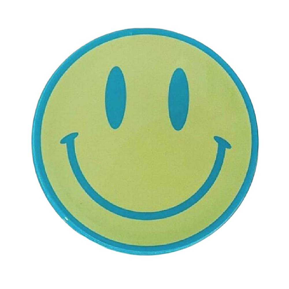Green Smile Coaster