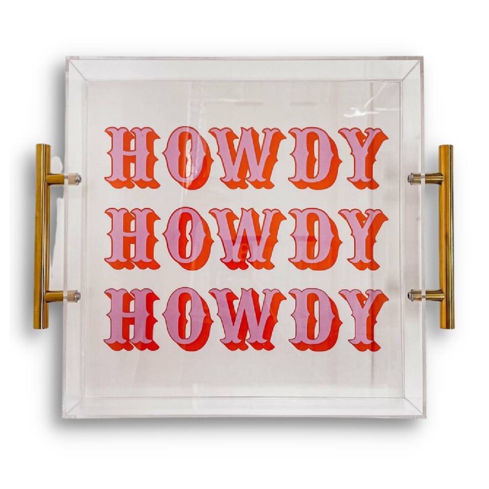 Howdy Large Tray