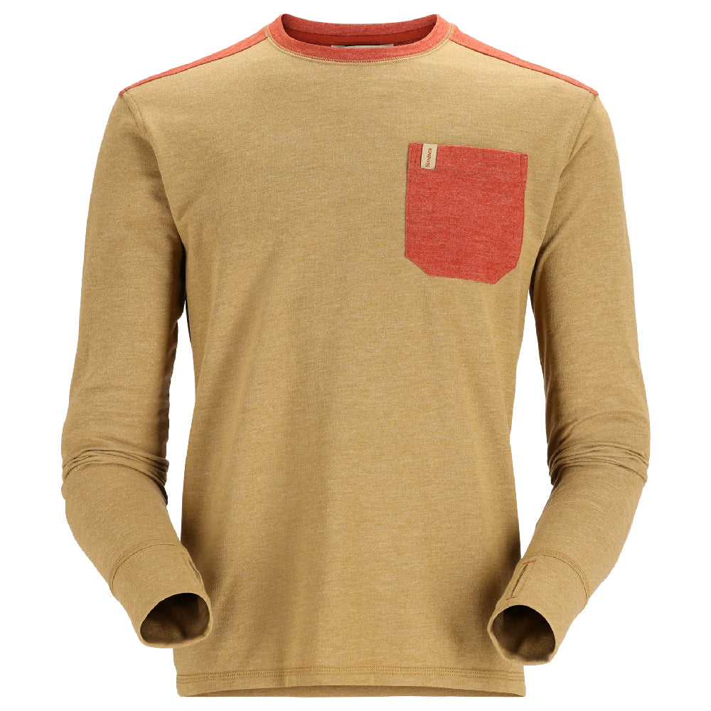 * Simms Henry's Fork Crew Long Sleeve Tee - FINAL SALE