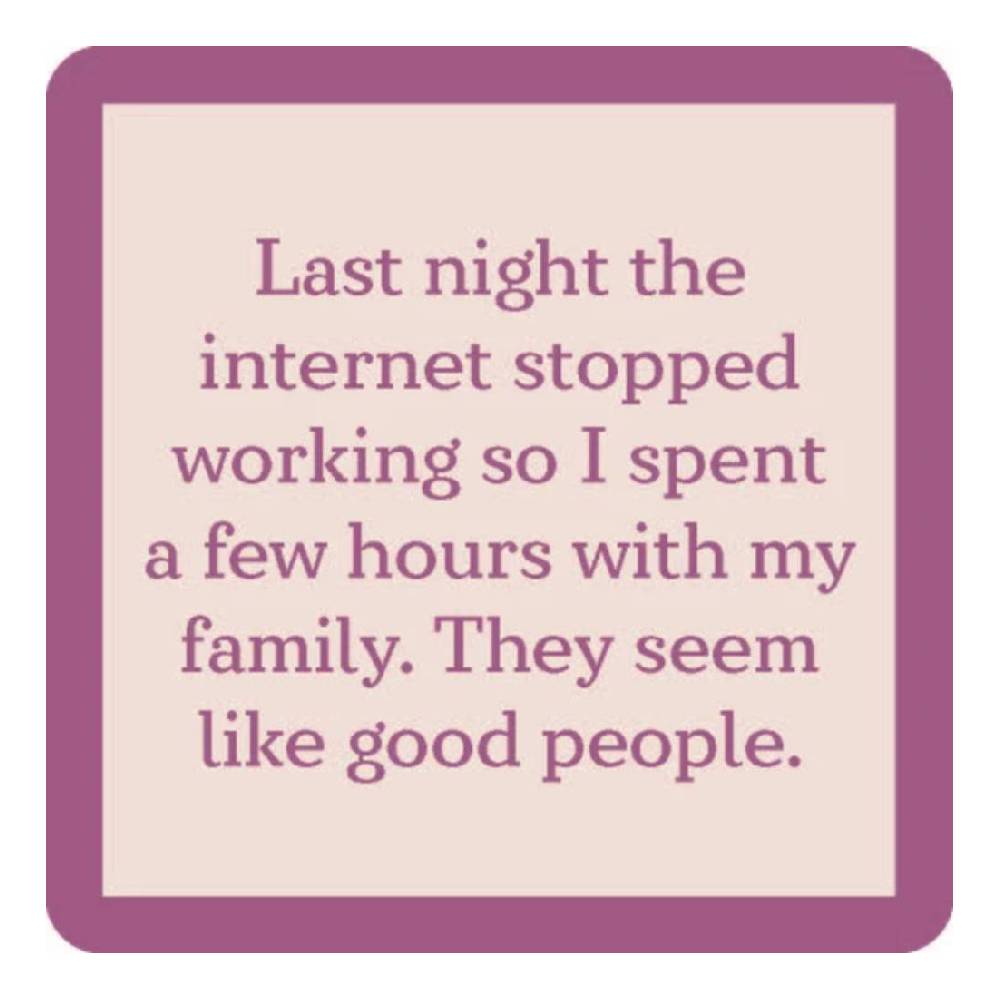 Internet Stopped Coaster