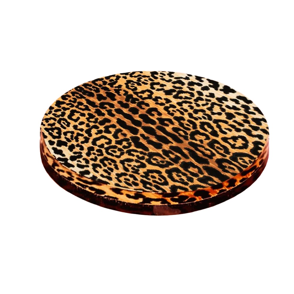 Leopard Print Coaster - FINAL SALE
