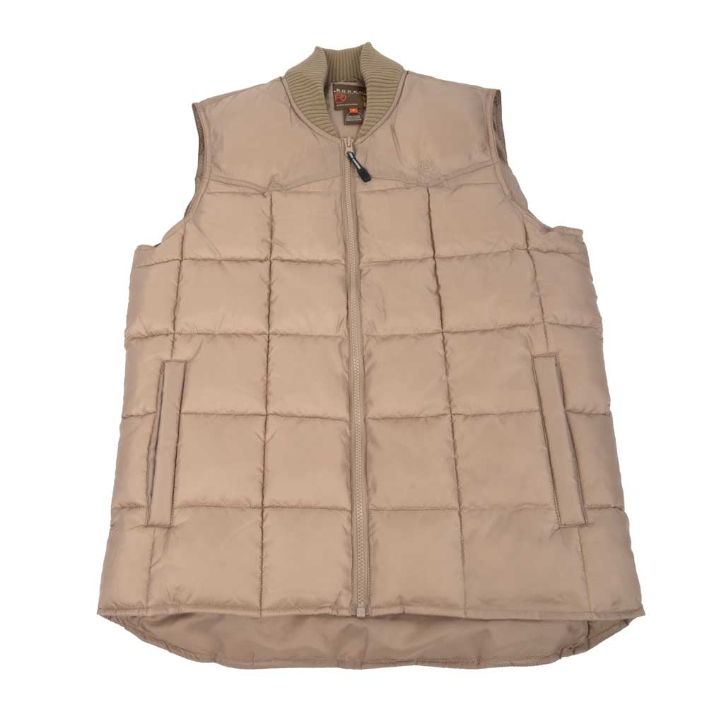 Roper Men's Poly Filled Quilted Vest - FINAL SALE