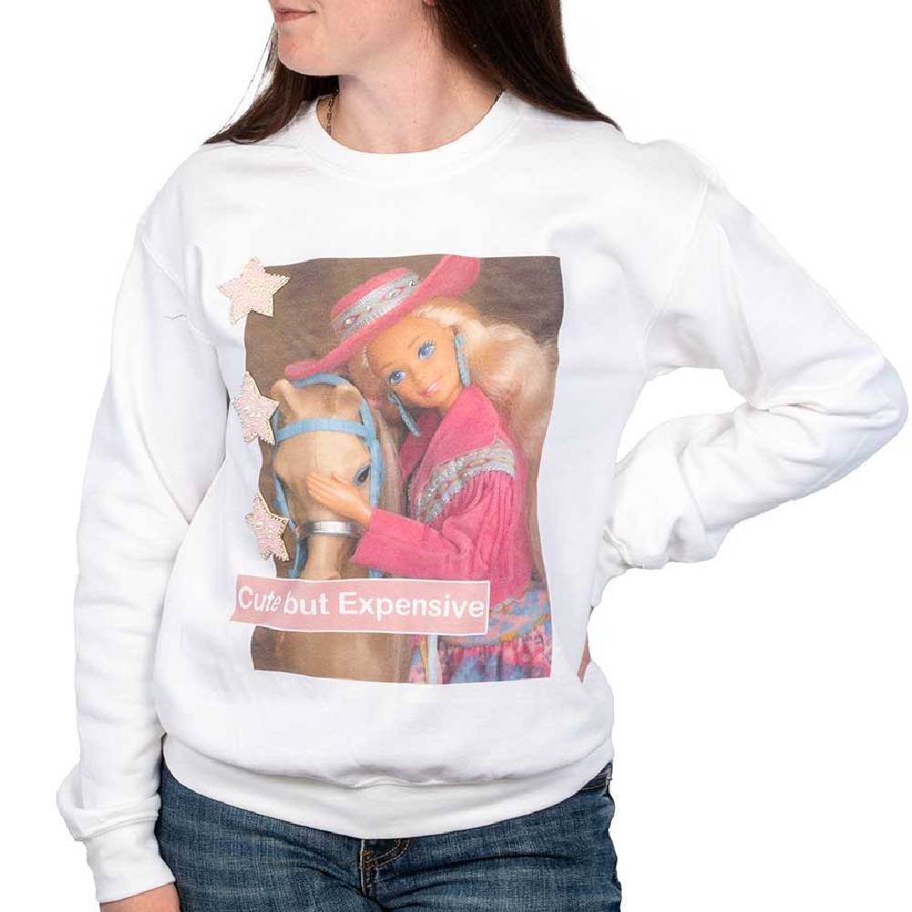 "Cute But Expensive" Sweatshirt - FINAL SALE