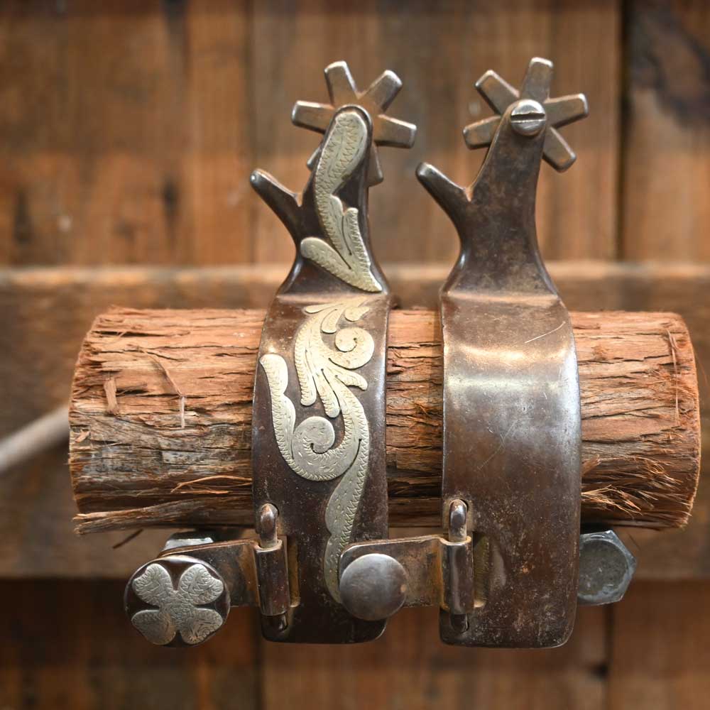 Andrews 1995 Silver Mounted Spurs