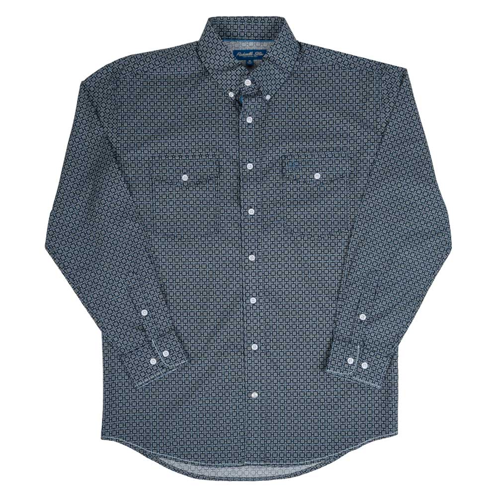 Panhandle Slim Men's Geo Print Button Down Shirt