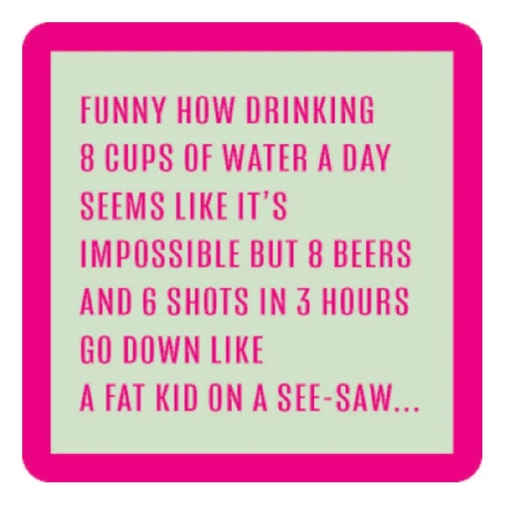 8 Cups Water Coaster