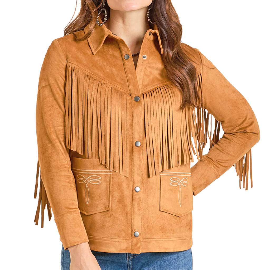 Panhandle Slim Women's Fringed Yoke Shaket
