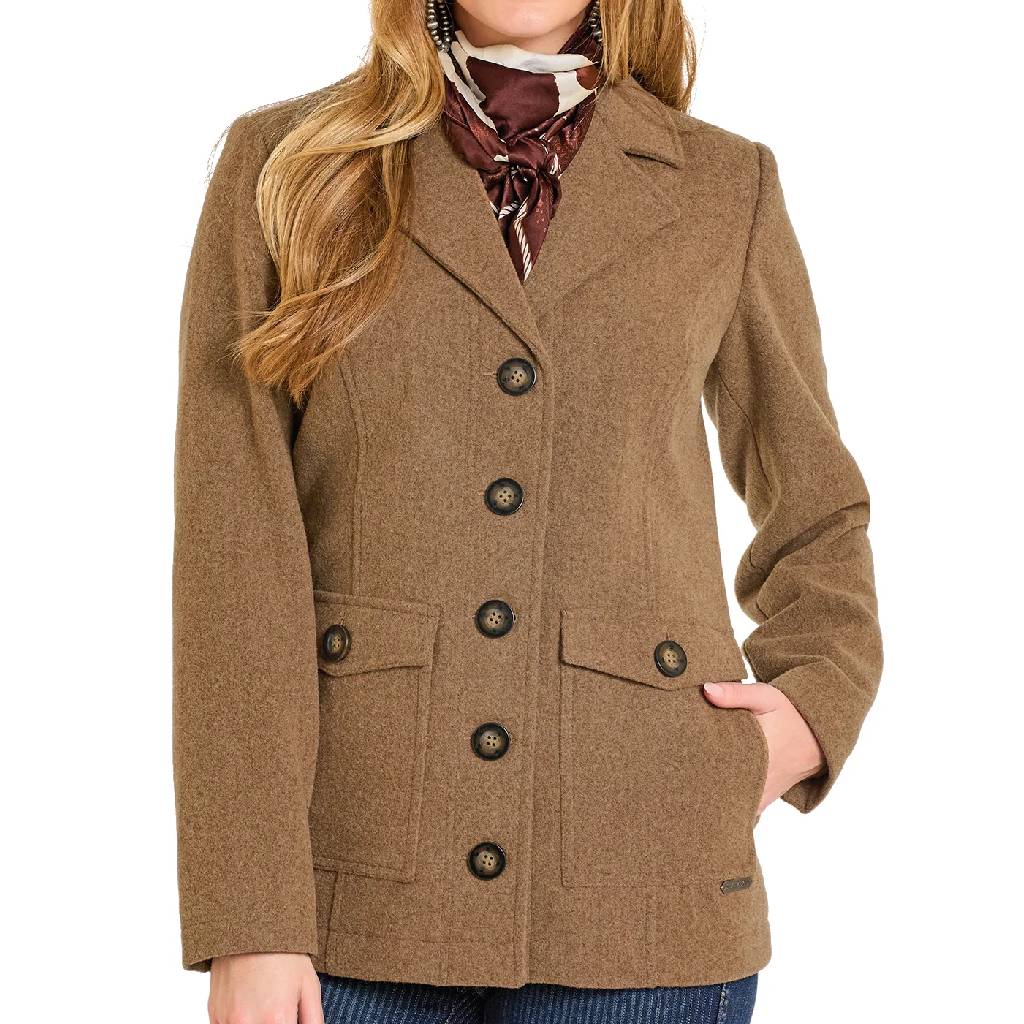 Panhandle Slim Women's Heather Wool Coat