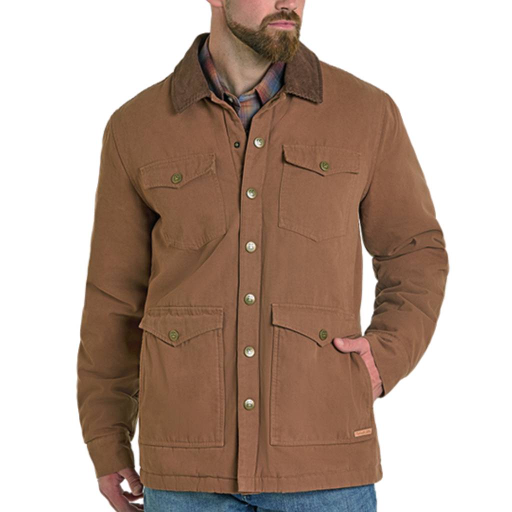 Panhandle Slim Men's Washed Canvas Coat