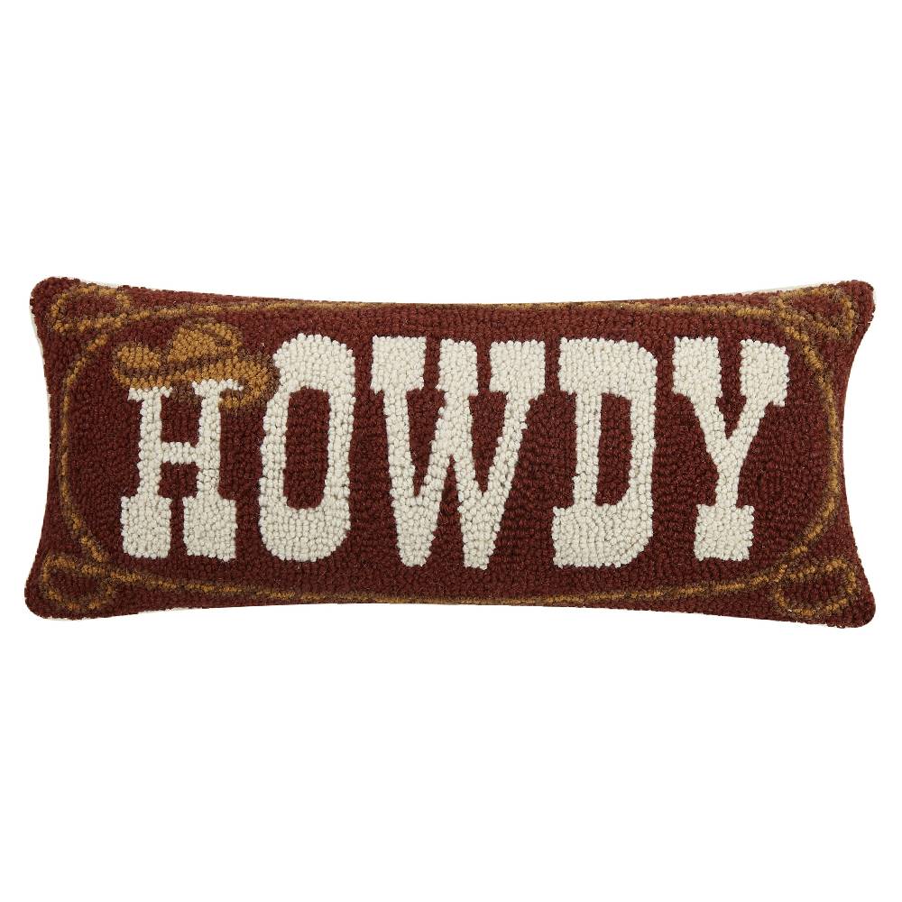 Howdy Cowboy Hook Pillow