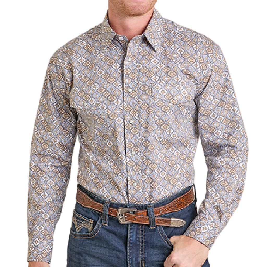 Panhandle Slim Men's Paisley Pearl Snap Shirt