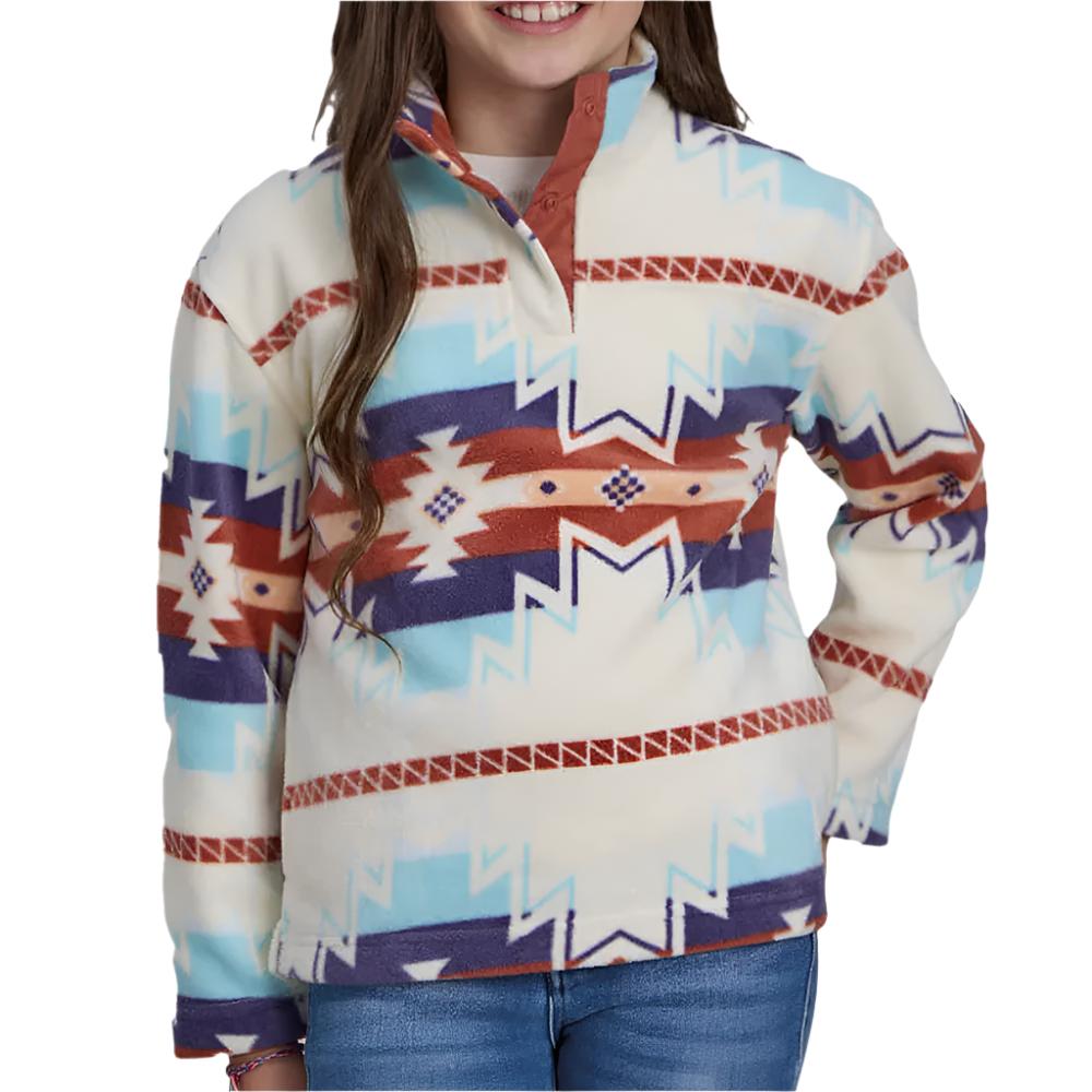 Roper Girl's Aztec Fleece Pullover - FINAL SALE - Size XS*