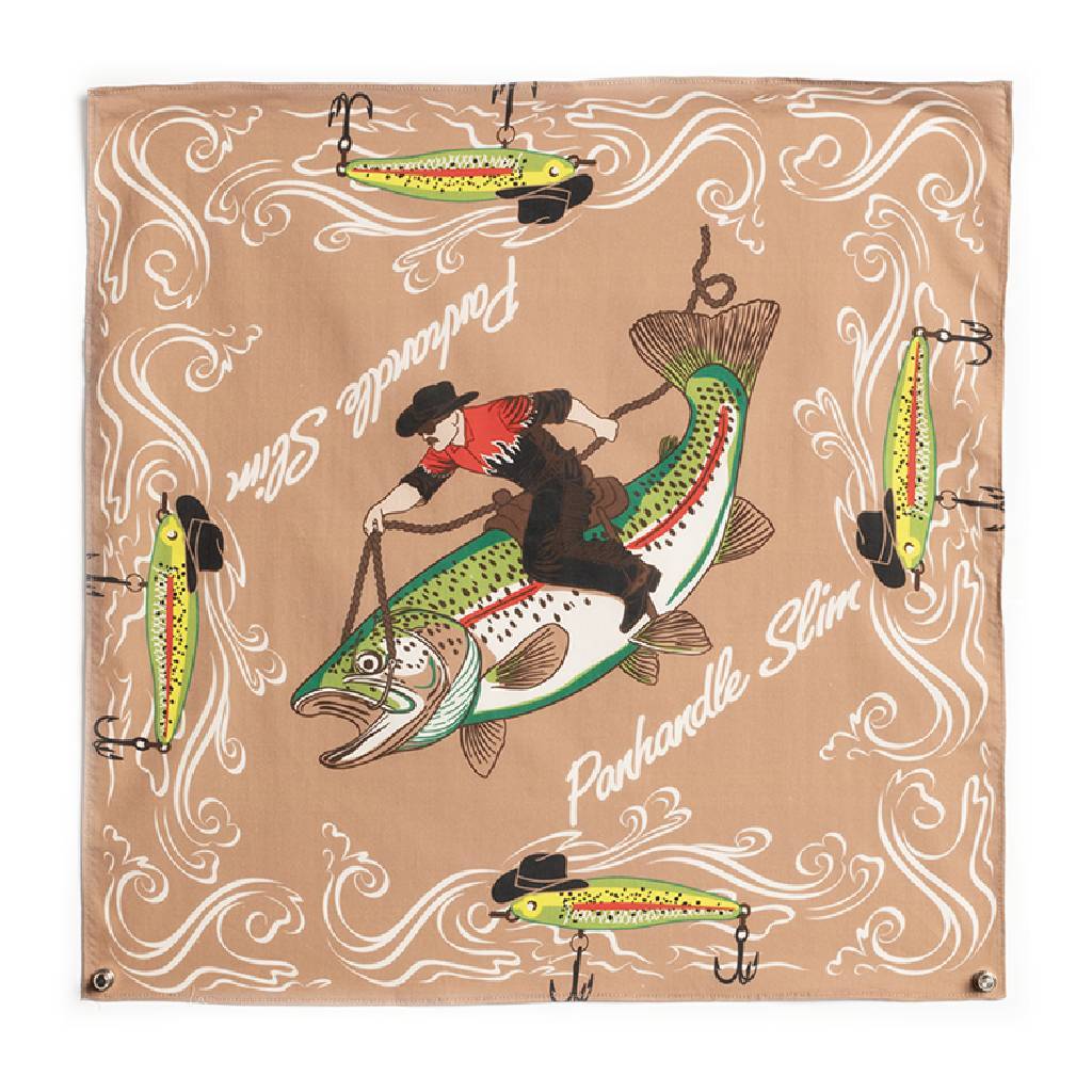 Panhandle Slim Taupe Bandana