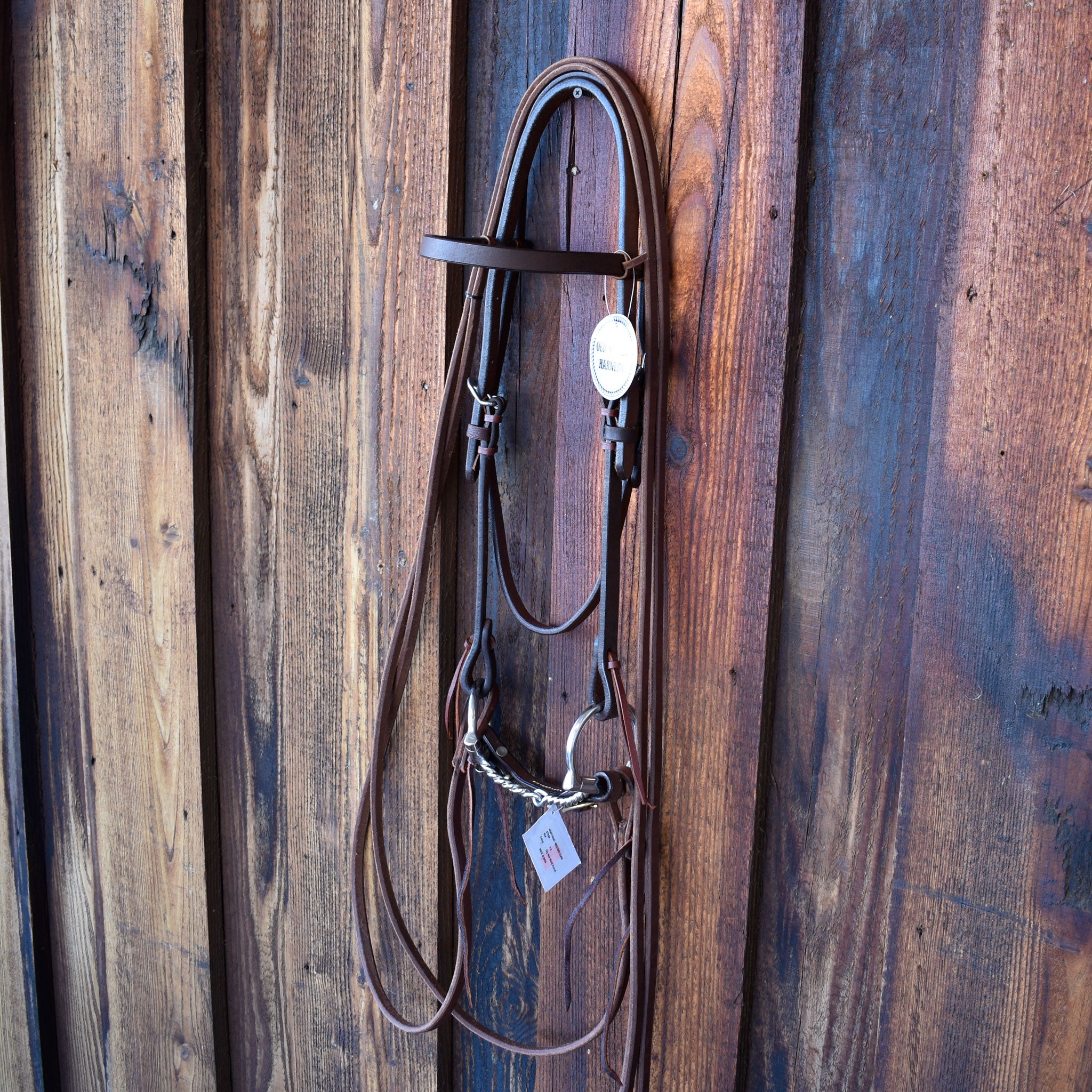 NEW Oiled D-Ring Snaffle Rig