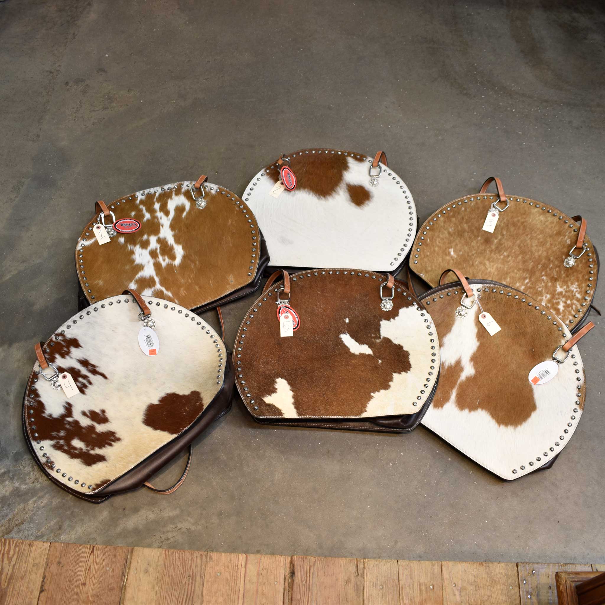 NEW Teskey's Cowhide Rope Bags - YOUR CHOICE!