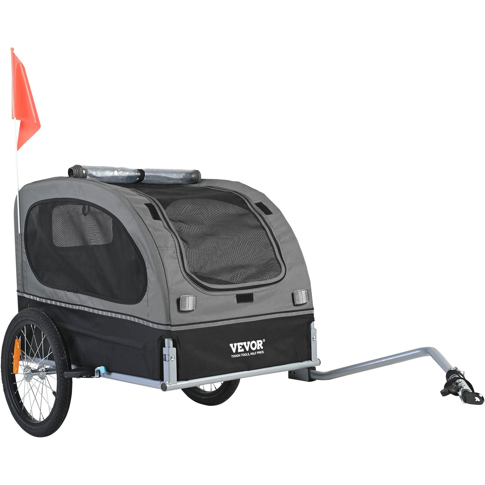 GlamourRide Dog Bike Trailer  88 lb Elite Explorer Edition