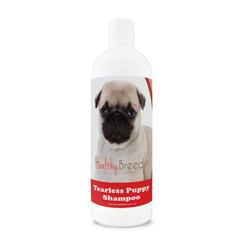 Healthy Breeds Pug Tearless Puppy Dog Shampoo 16 Oz