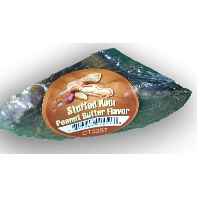 Peanut Butter Stuffed Cow Hoof