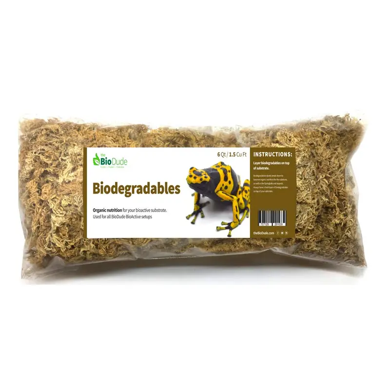 The Bio Dude New Zealand Sphagnum Terrarium Moss, For Reptiles, Frogs, Orchids. Aaa Grade